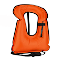 Miniatyrbillede 1 af 10: Flydevest Snorkelvest ORANGE2 orange