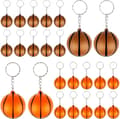 24 st Mini Basketboll Nyckelringar Basketboll Nyckelringar Bask