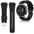 Silicone Bracelet for Samsung Galaxy Watch 46mm Strap Black