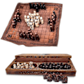 Miniatyrbild 1 av 5: Hnefatafl Brädspel, Set, Set för vuxna/barn med trälåda [HK]