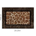 Pikkukuva 3 / 5: Mutimatto 45x75cm/17.55x29.25in Super Absorbentinen Mikrokuitu Ovi Matto Ja Lemmikin Matto Liukumaton Paksu Pesu