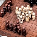 Miniatyrbild 2 av 5: Hnefatafl Brädspel, Set, Set för vuxna/barn med trälåda [HK]