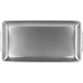Miniatyrbilde 2 av 5: 3 stk 304 Rustfritt Stål Serveringsfat, 12,6\" Rektangulære Middags Tallerkener, Børstet Nikkel Organiseringsbrett for Camping, BBQ, Fest