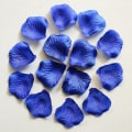 Miniatyrbillede 3 af 4: 1000 stk Røde Roseblade Til Soveværelse, Kunstige Roseblomster, Smagløse Emulerede Silke Roseblade Til Romantiske Scener Blå Blue