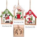 Miniatyrbilde 5 av 5: Julepynt i tre, 9 stk. Trejulepynt, trejulepynt, julepynt, julepynt H