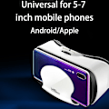 Miniatyrbild 4 av 5: VR-glasögon, Speciellt för Mobiltelefon, 3D-Bioglasögon, Passar för Nuvarande Smarttelefon, Blå
