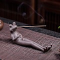 Miniatyrbillede 5 af 5: 1/2/3/5 Moderna Røgelsesbrænder Frø Røgelsespindeholder Rød Brun 1 stk