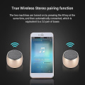 Miniatyrbild 3 av 4: Pairable Mini Bluetooth-högtalare Metallbas Bluetooth Subwoofer Bärbar