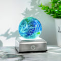 Miniatyrbillede 3 af 5: Multifarvet LED Lysbase til Krystal Kunst Kvadratisk Lysbase til Akryl 3D Glas Harpiks Kunst Farveshow Stativ Farverigt Oplyst Kvadrat