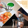 Miniatyrbilde 2 av 5: Sitronpresse, Sitronpresse Saftpresser, Sitruspresse Håndholdt, Sitronpresser, Rustfritt Stål Saftpresser Håndtrykk, Limepress