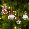Pikkukuva 4 / 5: Plush-koriste Joulukuusikoriste Plush Gnome-riipus
