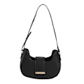 Miniatyrbild 1 av 5: Damer Handväskor PU Läder Axelväska Elegant Casual Crossbody Väskor (Svart)