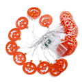 Miniatyrbilde 4 av 5: 3M 20LED Halloween Lyslenke Spøkelse Gresskar Flaggermus Skjelett Lys Innendørs Utendørs Belysning for Hjem Soverom Halloween Tilbehør