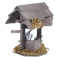 Miniatyrbillede 3 af 5: 1 stk Miniatyr Hus Have Vandbrønd Model Mini Udendørs Have Landskab Dekoration 9,4X7,2CM 9.4X7.2CM