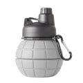 Miniatyrbillede 1 af 2: Silikon Foldbar Vandkop Foldbar Vandkop Kreativ Silikon 550ml Vandkop HærgrønC