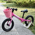 Miniatyrbillede 2 af 5: Cykelkurv til 12-16 Børnecykler, Balancecykler, Trehjulede Cykler, Scooter med DIY - Cykelkurv Cykelkurv Bagageposer Håndvævet