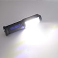 Miniatyrbillede 5 af 5: Magnetisk COB LED Arbejdslys Arbejdslys Til Bil Garage Mekaniker Hjem Udendørs Genopladelig Lommelygte Blå Batteri Med USB Stil 1 LED Væglys