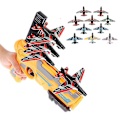 Miniatyrbild 4 av 5: Flygplanskastare Skumkatapult Flygplansleksak Utkastning Skumflygplan Spel Endast 10 st flygplan
