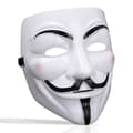 for Vendetta-maske, Anonymous Guy Fawkes Halloween-maske - Hackermaske