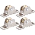 Miniatyrbillede 1 af 5: 4 stk. Metal Rulleknapper Enkle Værelsessimpling Rulationshegn