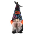 Miniatyrbillede 1 af 5: Sort Ansigtsløs Dukke Ornament Hjem Halloween Ferie Skov Gammel Mand DekorationSort