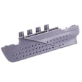 Pikkukuva 2 / 2: 1 kpl Muoviset Kirjanmerkit Luovat Kirjatarvikkeet Kirjanmerkit Laiva Muotoiset Kirjanmerkit Harmaa 8,2x2,7cm