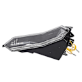 Miniatyrbilde 3 av 5: Motorsykkel Baklys Bremslys Blinklys Integrert Led Lys Kompatibel Yamaha Yzfr7 2022 Yzf R7