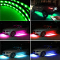 Miniatyrbild 3 av 5: 4 st Bil Underglow App-Styrd RGB LED-Remsa Bil Chassibelysning