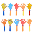 Miniatyrbilde 1 av 2: 10 stk Party Heiarop Heiarapp Applausleker Barn Plast Klappende Hender Tilfeldig Farge 28X13X1.5CM