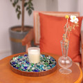 Miniatyrbilde 4 av 5: Glassperler til vaser, vasefyll for midtpunkter, sjøglassperler til vaser, fester, fiskekar, akvarier, peis og Halloween DIY-håndverk.