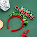 Miniatyrbild 4 av 5: 3 st julparty-pannband för barn | Julaccessoarer för kvinnor Roliga julkläder tillbehör att bära på festen
