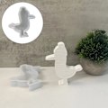 Miniatyrbillede 2 af 5: Fugl Silikoneforme Gipsforme Måge Lysform til Lysfremstilling