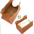 Miniatyrbillede 2 af 3: Papirserviet Holder i Moderne Stil, Serviet Dispenser Box, Servietæske Cover, Minimalistisk Opbevaringspose - Designet med Moderne Kunstlæder