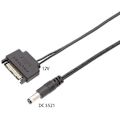 Pikkukuva 5 / 5: 2 kpl DC-kaapeli Virtalähde SATA Revolution DC 5521 12V Virtalähde SATA - DC-kaapeli