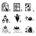 Miniatyrbillede 2 af 5: BHalloween-kranium Spooky Metal Skærestencil Skabelon Scrapbog Kort PrægningB