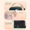 Pikkukuva 9 / 10: Mini Radio Bluetooth Kaiutin Vihreä Green