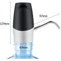Miniatyrbilde 3 av 5: Vanndispenser med pumpe, bærbar vannpumpe, USB-lading, automatisk elektrisk vanndispenserpumpe, vannpumpe med automatisk bryter, drikkevannsdispenser