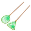 Pikkukuva 4 / 4: 2 kpl Miniatyyrikalastusverkko Leikkikalastusverkko Lasten Leikkikalut Pieni Talo Kalastustarvikkeet Vaaleanvihreä 8,5x2,5 Light Green 8.5x2.5cm