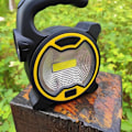 Miniatyrbillede 2 af 4: Multifunktionel Campinglampe med Lommelygtefunktion LED Campinglampe COB Arbejdslys Bærbar Batteritype, Gul
