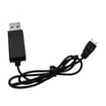 High Speed USB Charging Cable for Lithium Batteries 3.7V 500mA Charging Cable for Quadcopter Part Black