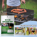 Pikkukuva 1 / 5: Qian Yegbong Palonkestävä Matto Ulkokäyttöön Pihalle Patio BBQ Palonkestävä Matto Palonkestävä Kangas Hopea Suorakulmainen Kestävä Korkeille Lämpötiloille Tyyli 6