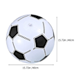 Miniatyrbillede 3 af 3: 3 stk. Oppustelige Fodboldlegetøj Sjove Oppustelige Fodbolde Børne Strandbolde Svømning Oppustelige Bolde4