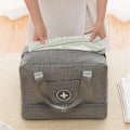 Miniatyrbillede 3 af 5: Personlig genstandstaske sammenklappelig rejse duffel taske tote carry on bagage duffel overnatning for kvinder og mænd