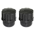Miniatyrbilde 1 av 3: 2 stk Plast Saksofonbeskyttelsesplugg Saksofonbeskyttelsesplugg Sopransaksofon Liten Plugg Svart 2.15X1.7X1.7CM