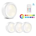 LED-spotlights Batteridrivna med fjärrkontroll, 3-pack