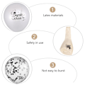 Miniatyrbillede 3 af 4: 1 Sæt 30 stk. 2021 Graduation Party Dekorative Trykte Balloner Latex Balloner Sort 12X6CM