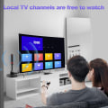 Miniatyrbilde 4 av 5: TV-antenne Innendørs, HDTV-antenne for Smart TV og alle TV, Støtter 4K 1080p med signalforsterker som kan nå opptil 300 miles