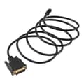 Miniatyrbilde 1 av 5: USB TYPE C til DVI-kabel 4K 30Hz (1,8M) kompatibel med 2017/2016 Pro