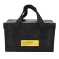 Large Explosion-Proof Lipo Battery Storage Bag - Black