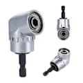 Miniatyrbild 2 av 5: 105 Graders Vinkelskruvmejsel Socket Adapter Justerbar 1/4 tum Hex Bit